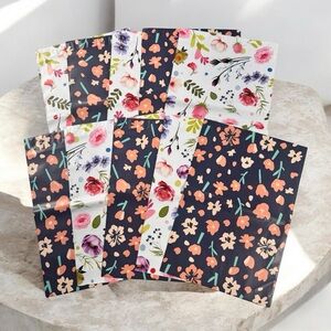 (10) 10x13 Spring Flower Poly Mailers (Pack #5)